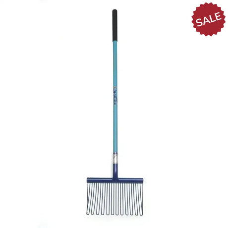 Fynalite Pellet Master Long Hardwood Handle Bedding Fork Blue Forks