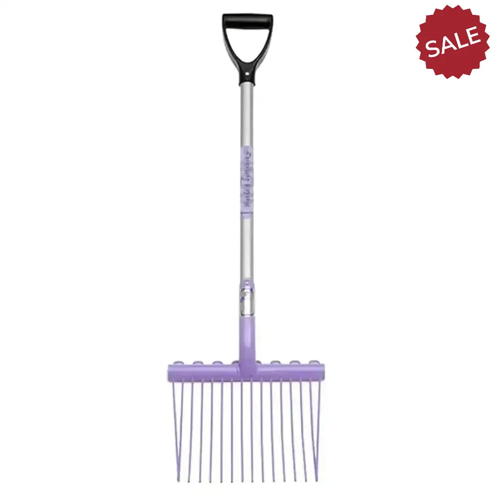 Fynalite Shavings Forks Groovy & Funky Stable Fork Junior Pink Straight Forks