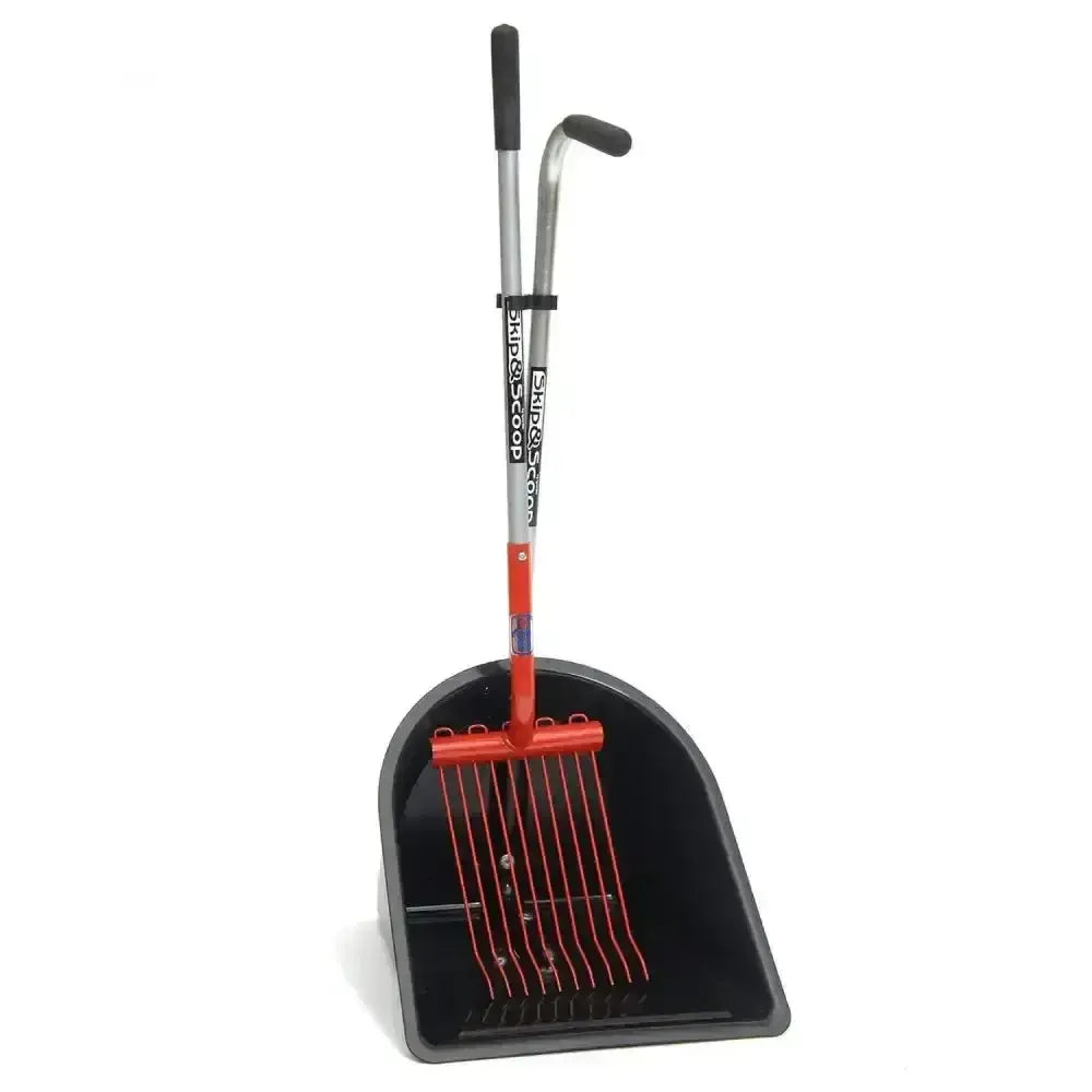 Fynalite Skip & Scoop Rake & Collector Mucking Out Set Pink Mucking Out