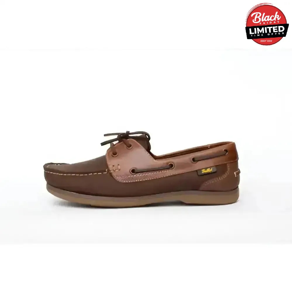 Gallop Deck Shoe Brown 3 Footwear