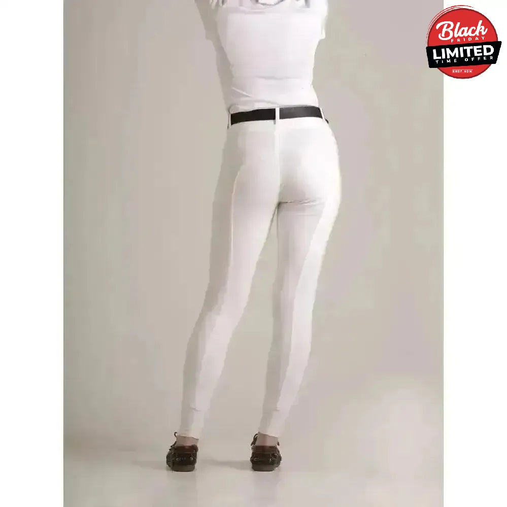 Gallop Full Silicone Seat Breeches Beige 24 Breeches