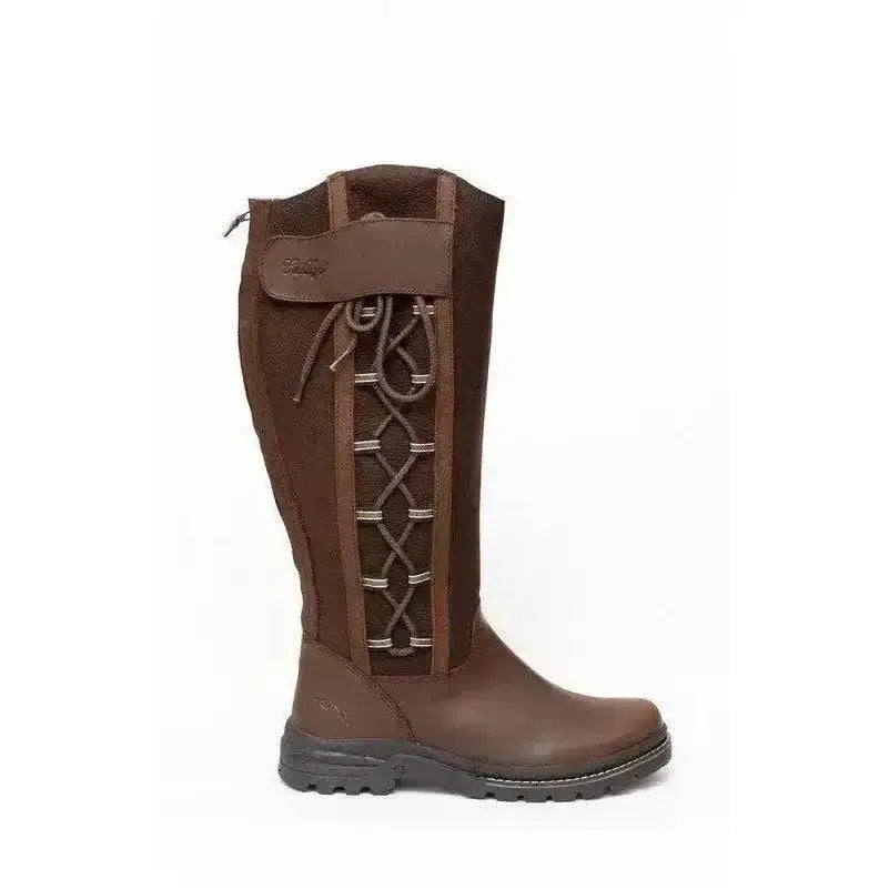 Gallop Gateley Country Boot Brown 4 Footwear