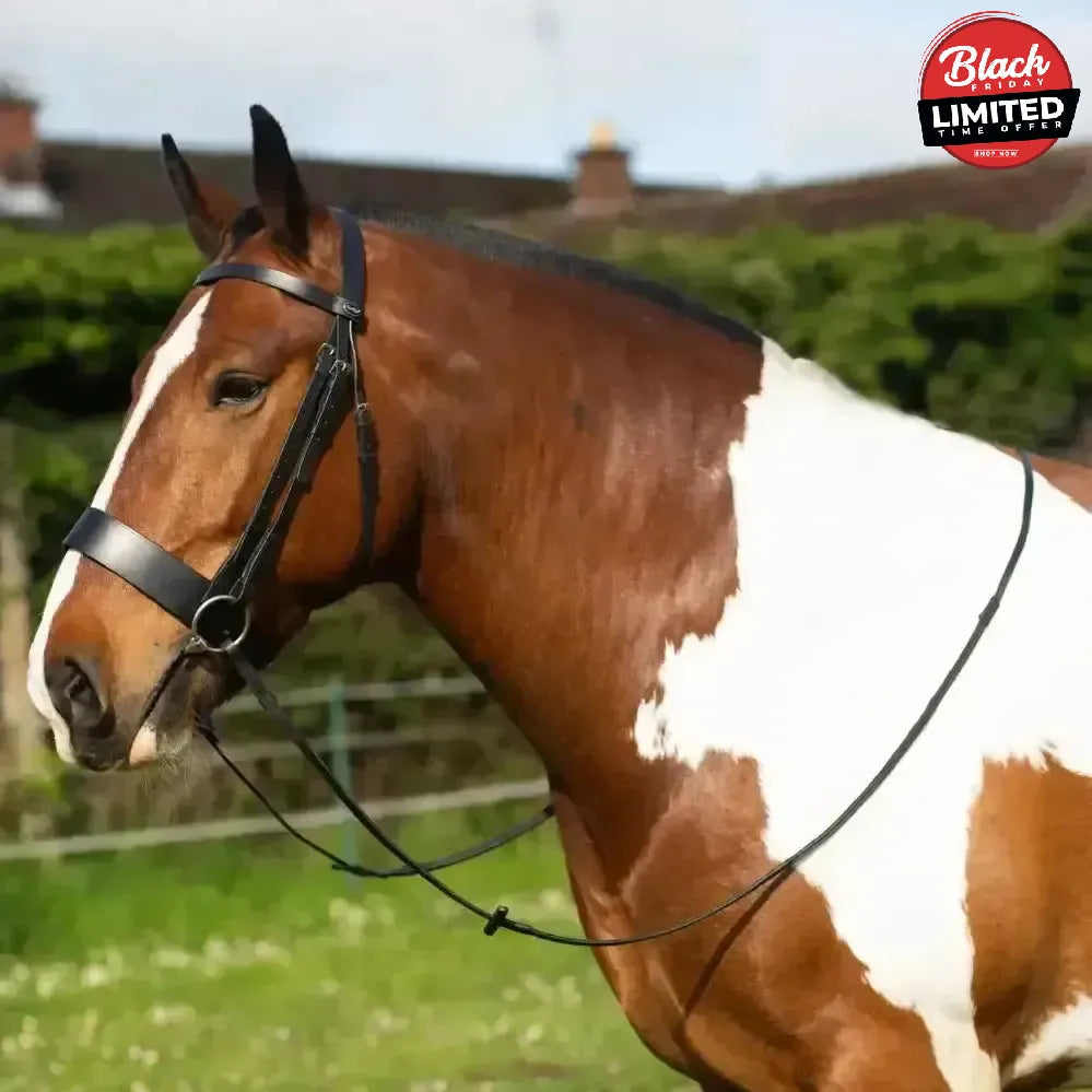 Gallop Hunter Bridle Black Cob Bridles