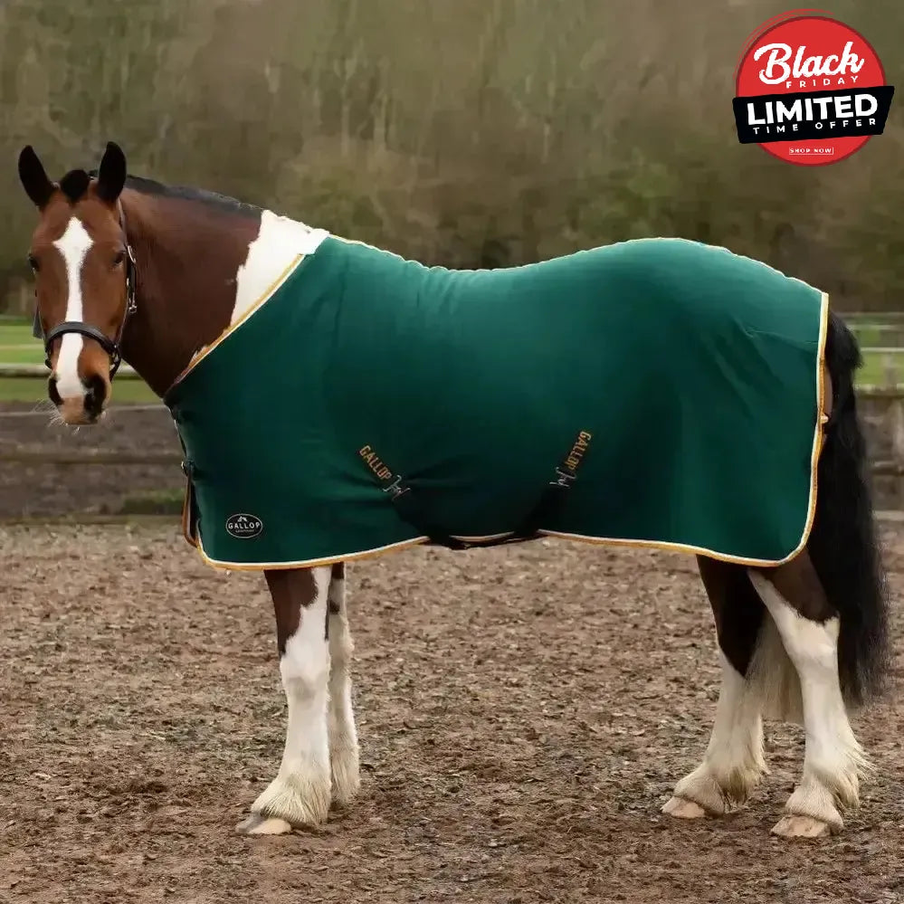 Gallop Jersey Cooler Rug Green 4'9" Cooler Rugs