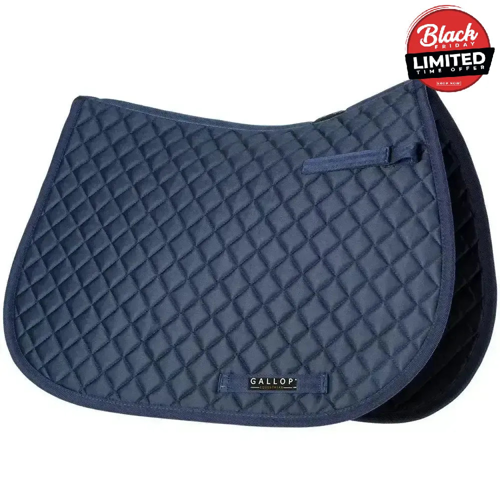 Gallop Light Classic Saddlecloth Black Saddle Pads