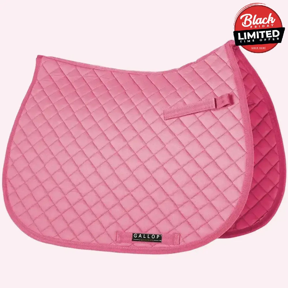 Gallop Light Classic Saddlecloth Black Saddle Pads