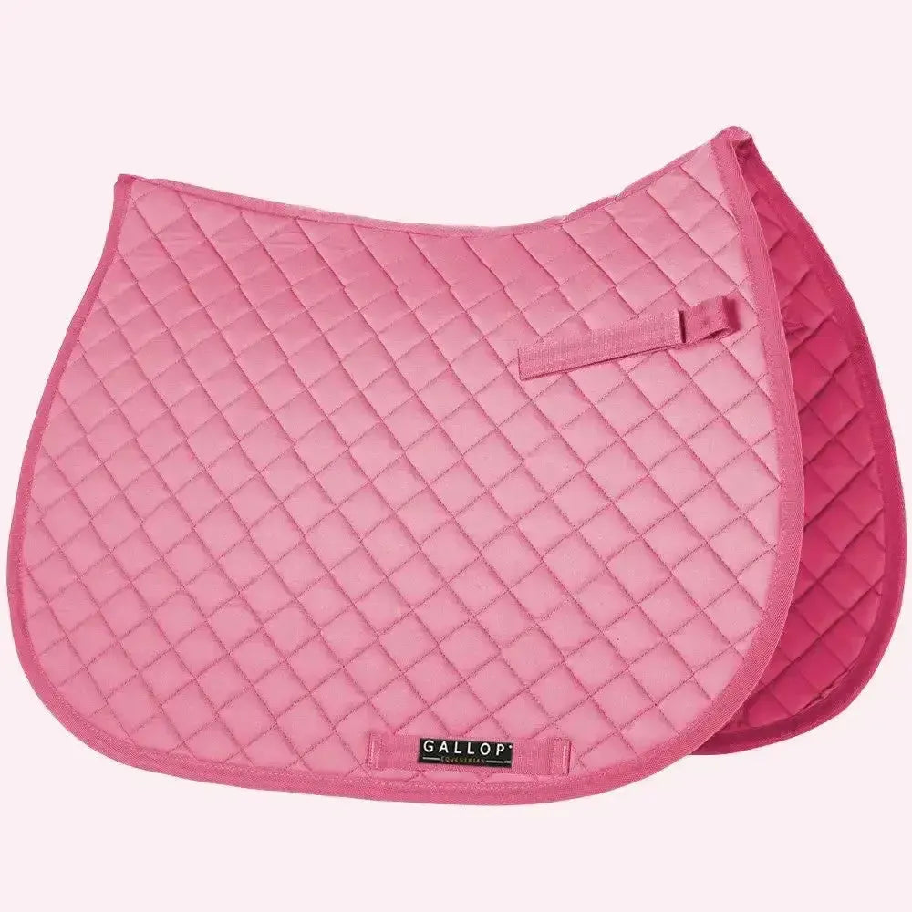 Gallop Light Classic Saddlecloth Pink Saddle Pads