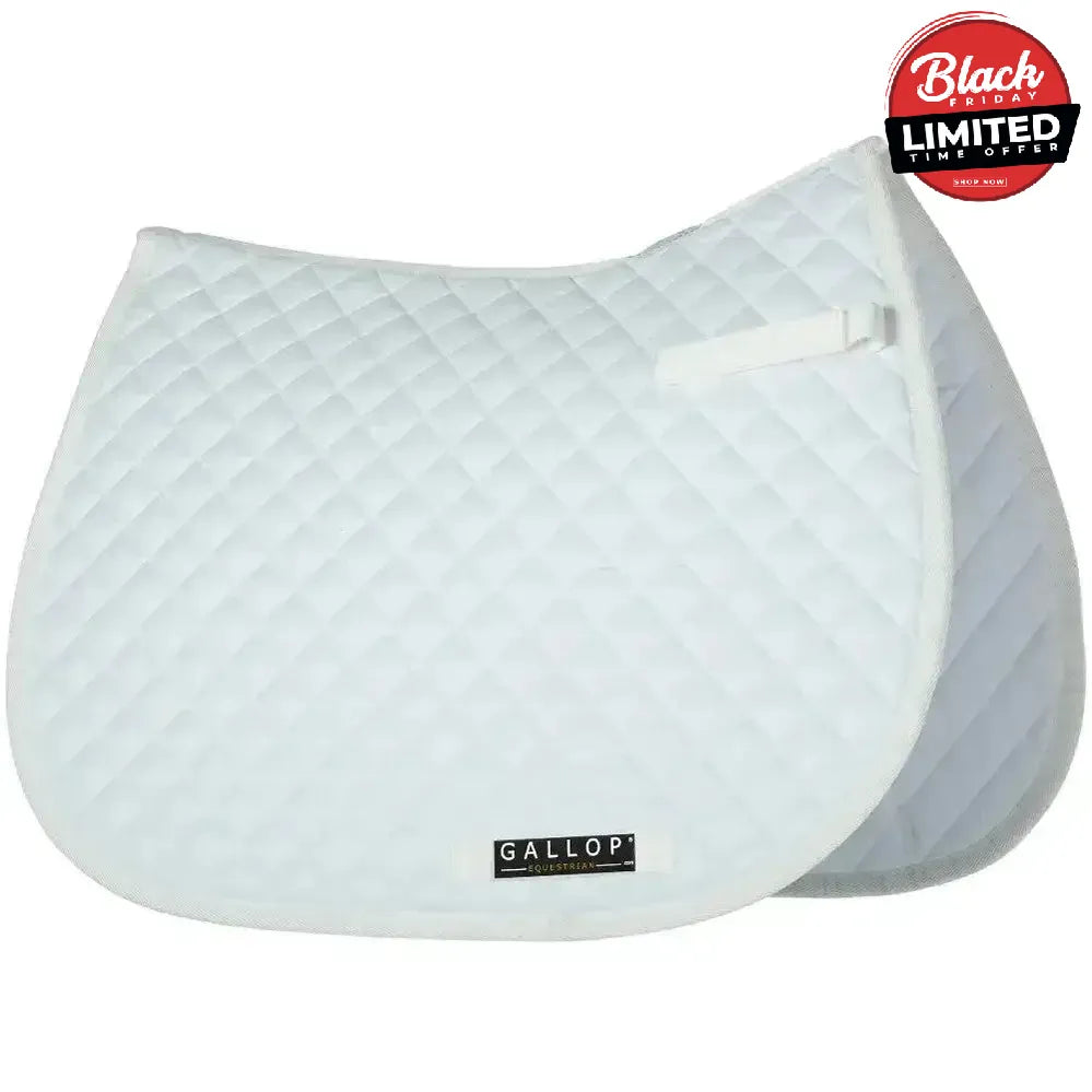 Gallop Light Classic Saddlecloth Black Saddle Pads