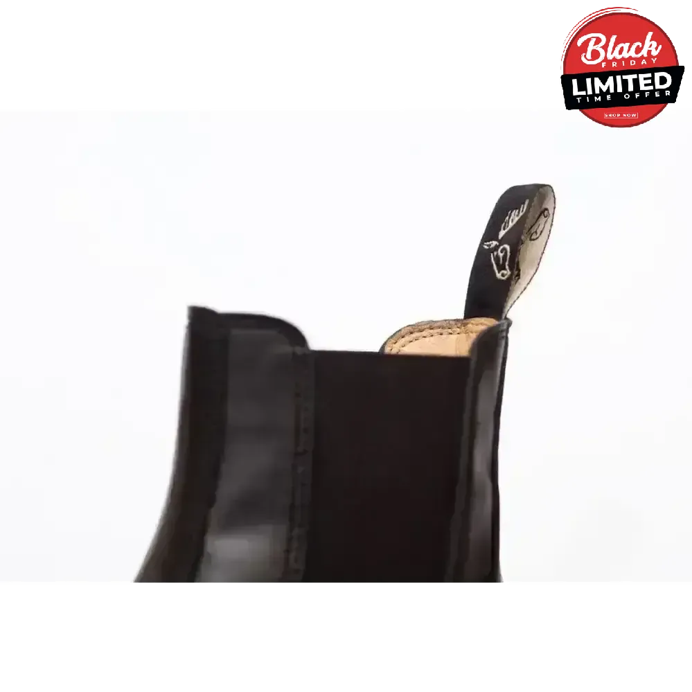 Gallop New Children's Elegance Synthetic Jodhpur Boots Black Child 10 Short Riding Boots