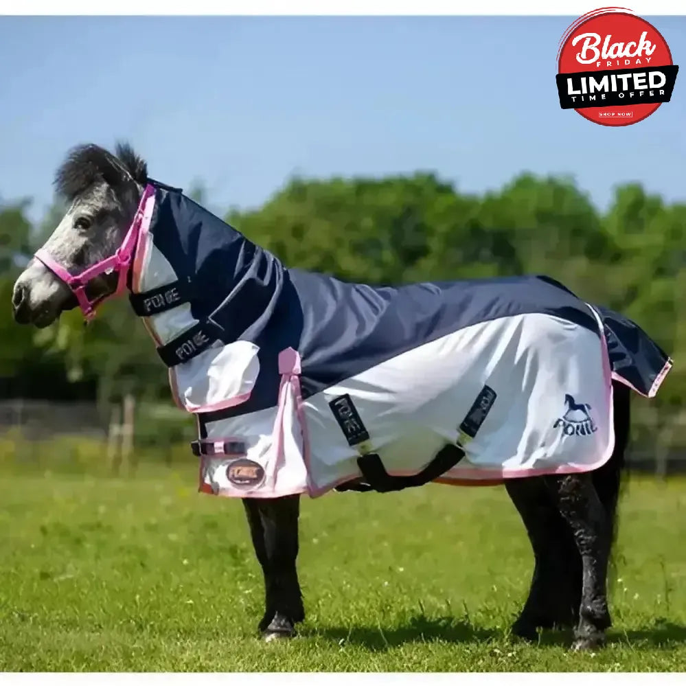 Gallop NEW Ponie Turnout Fly Rug Combo Waterproof 3'9" Waterproof Fly Rugs