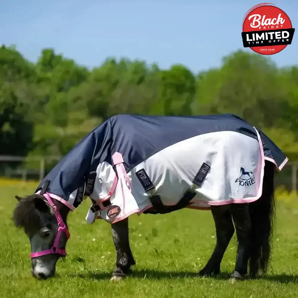 Gallop NEW Ponie Turnout Fly Rug Combo Waterproof 3'9" Waterproof Fly Rugs