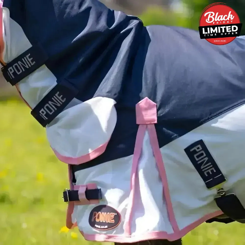 Gallop NEW Ponie Turnout Fly Rug Combo Waterproof 3'9" Waterproof Fly Rugs