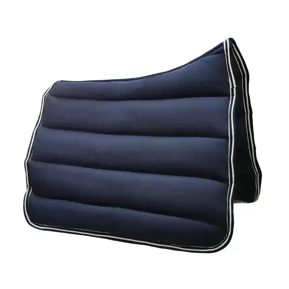 Gallop Premium Range / High Wither Vented Comfort Puff Pad Black Saddle Pads
