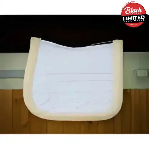 Gallop Prestige Fully Lined Saddle Pad Black Saddle Pads