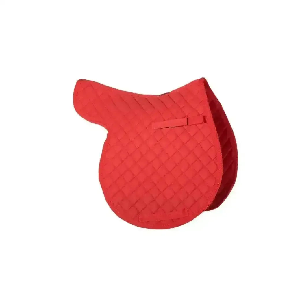 Gallop Quilted Numnah Red Pony/Cob Numnahs