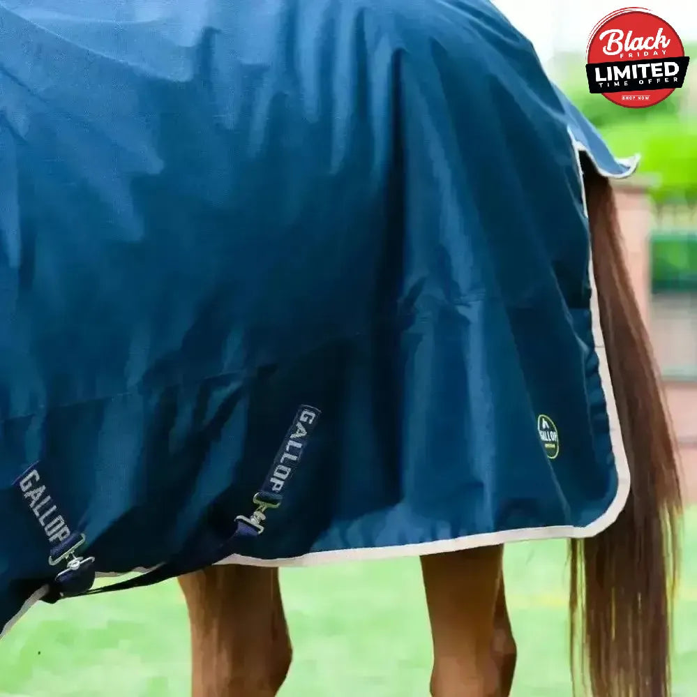 Gallop Trojan 100g Lightweight Combo Turnout Rug 5'3 Turnout Rugs