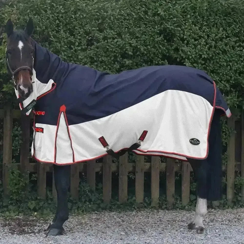 Gallop Trojan Fly Rug Turnout Combo Waterproof Fly Rug 5'3" Waterproof Fly Rugs
