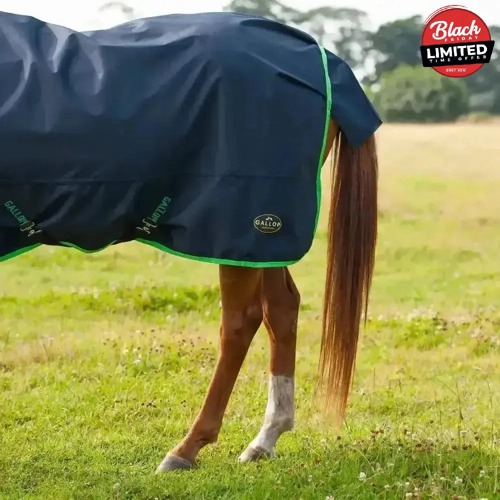 Gallop Trojan Lightweight 0g Combo Neck Turnout Rug 5'6" Turnout Rugs