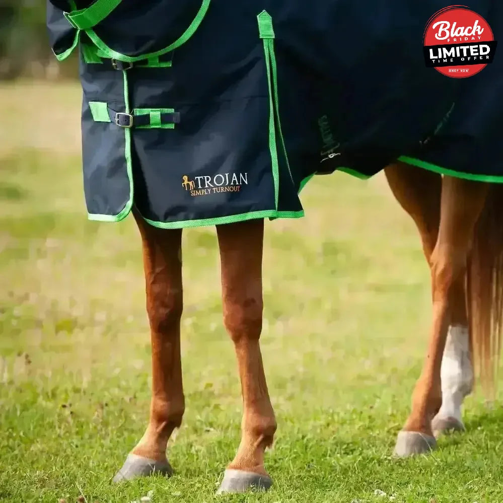 Gallop Trojan Lightweight 0g Combo Neck Turnout Rug 5'6" Turnout Rugs