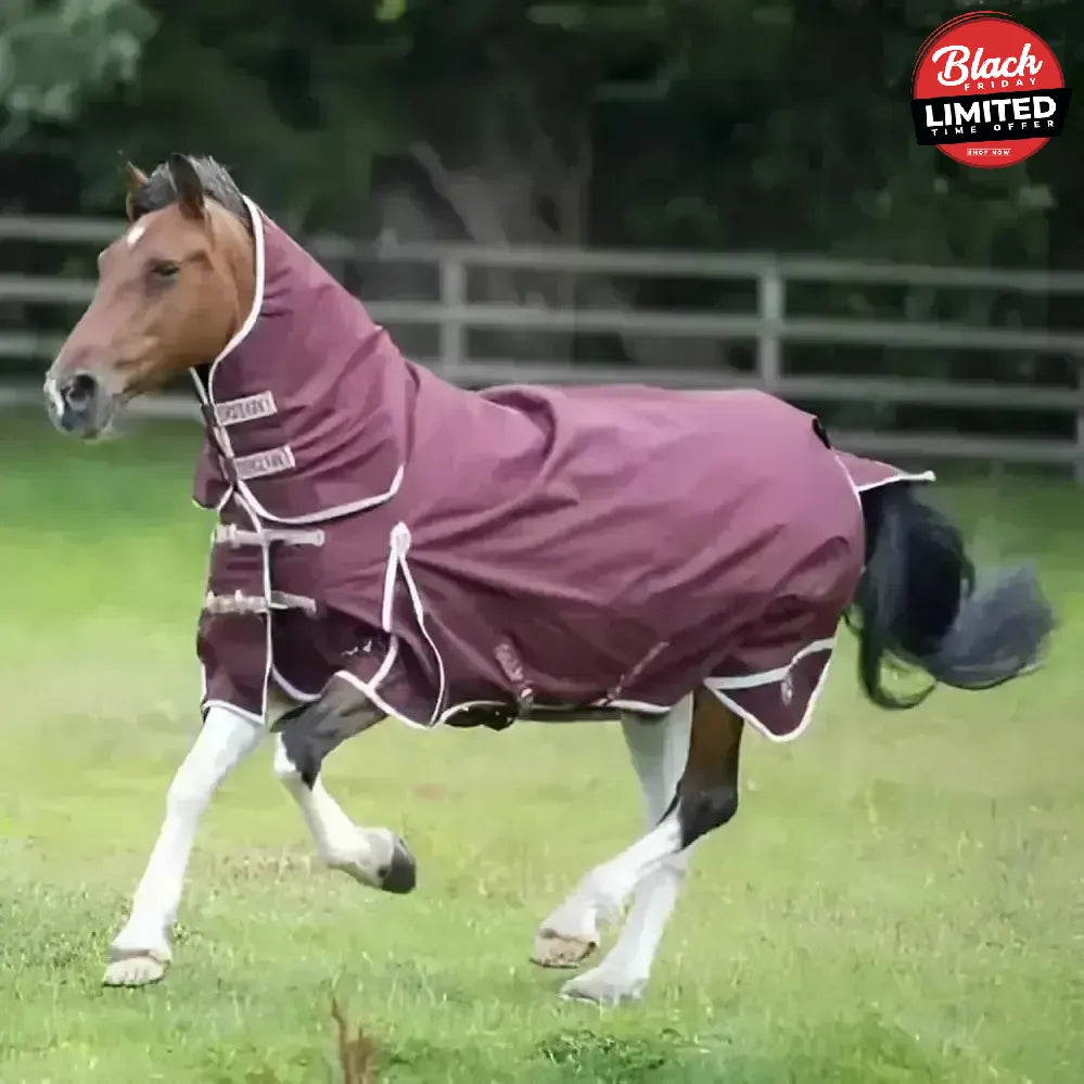 Gallop Trojan Xtra 100g Lightweight Turnout Rug Combo 6'9" Turnout Rugs
