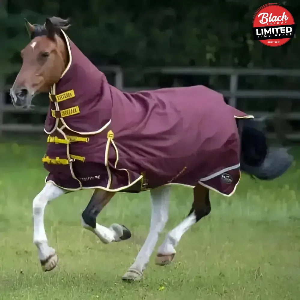 Gallop Trojan Xtra 200g Turnout Rug Medium Weight Combo 5'6" Turnout Rugs