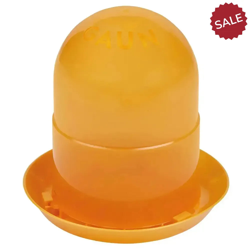 Gaun Chick Feeder Orange Poultry Feeders