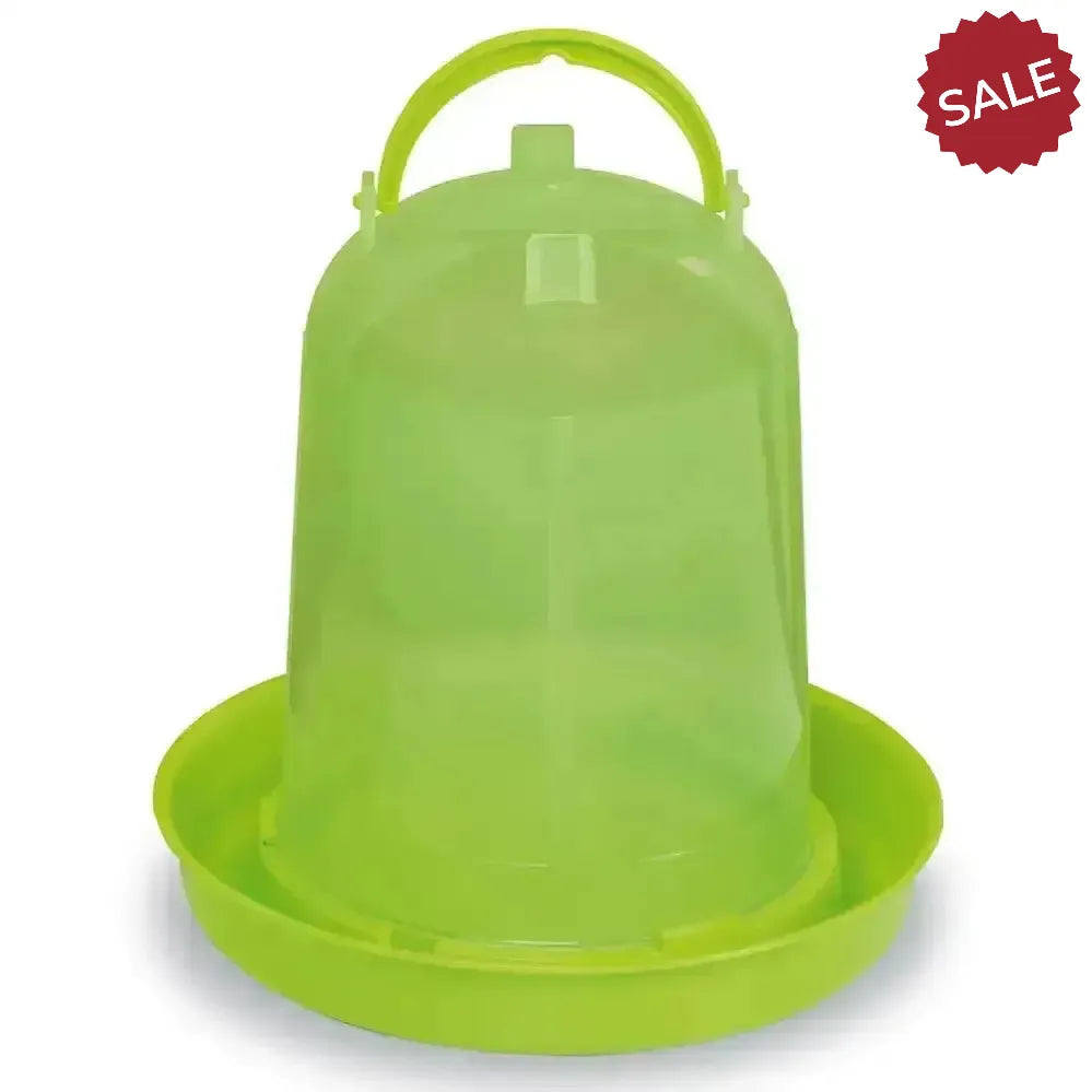 Gaun Chicken Drinker Eco Green 1.5 Litre Green Poultry Drinkers