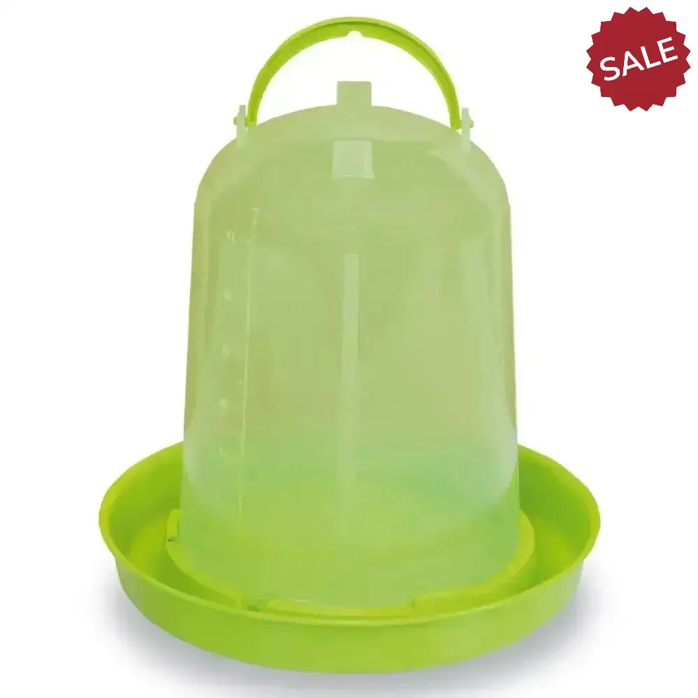 Gaun Chicken Drinker Eco Green 1.5 Litre Green Poultry Drinkers