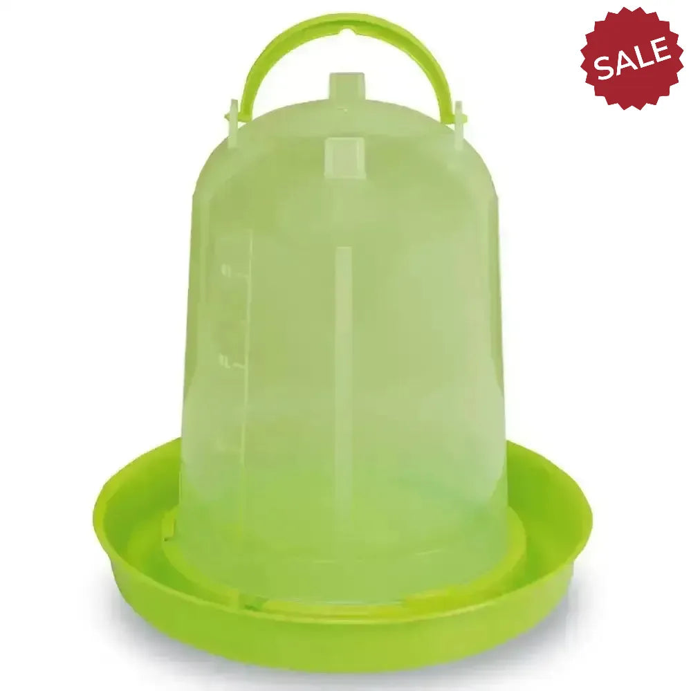 Gaun Chicken Drinker Eco Green 1.5 Litre Green Poultry Drinkers