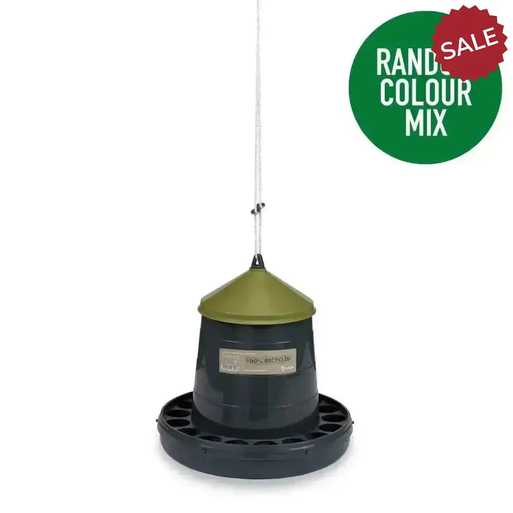 Gaun Poultry Feeder Plastic Recycled 2kg X 10 Pack mixed Poultry Feeders