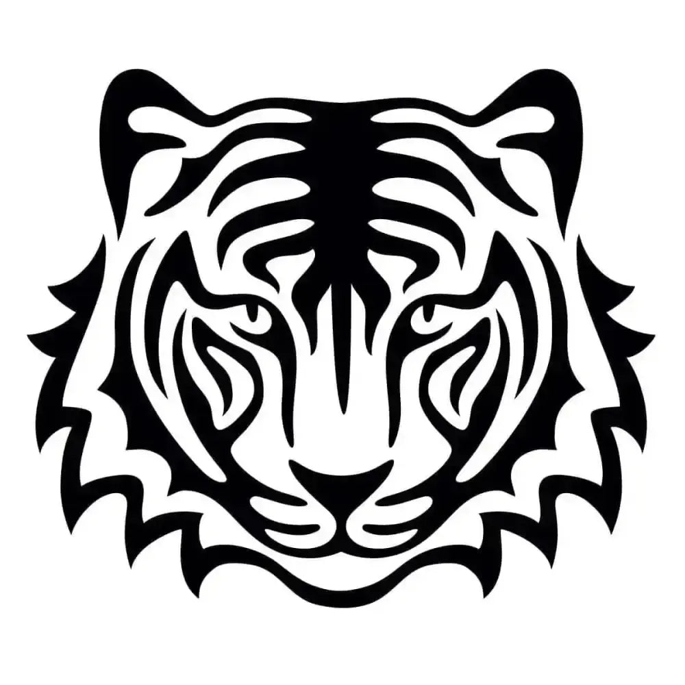 Glamourati Horse Stencils Tiger Showing & Plaiting