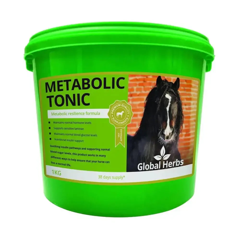 Global Herbs Metabolic 1kg Horse Hormonal Supplements