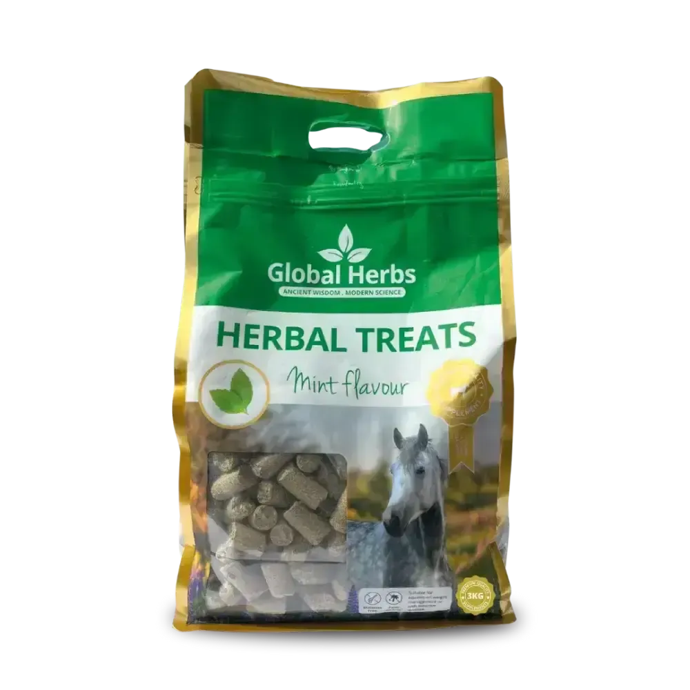 Global Herbs Mint Herbal Treats Horse Treats