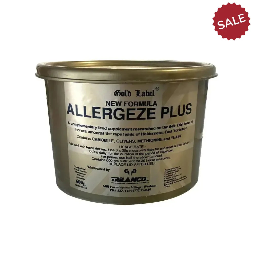 Gold Label Allergeze Plus Horse Supplements