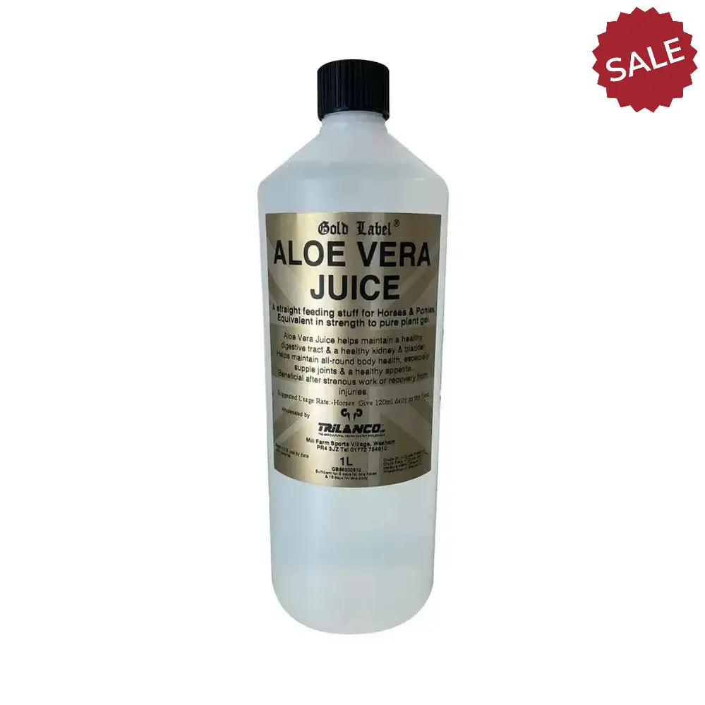 Gold Label Aloe Vera Juice Horse Supplements