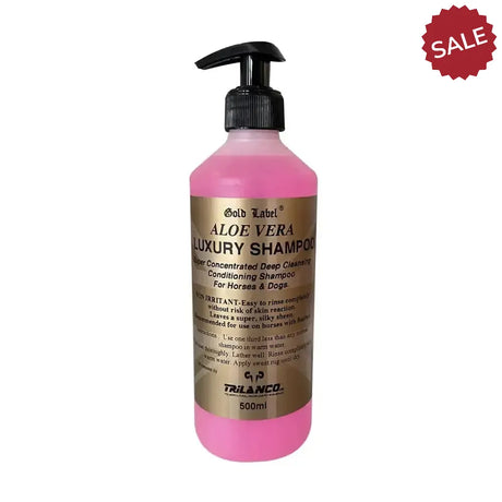 Gold Label Aloe Vera Luxury Shampoo Horse Shampoos