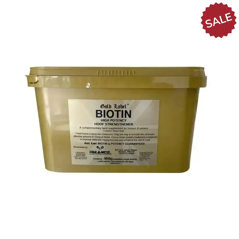 Gold Label Biotin 900g Horse Supplements