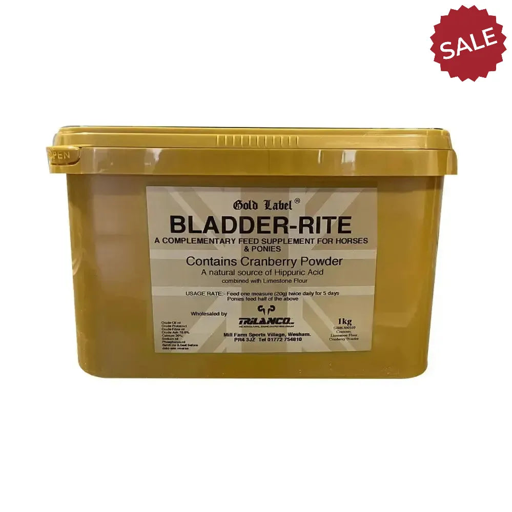 Gold Label Bladder-Rite Horse Supplements