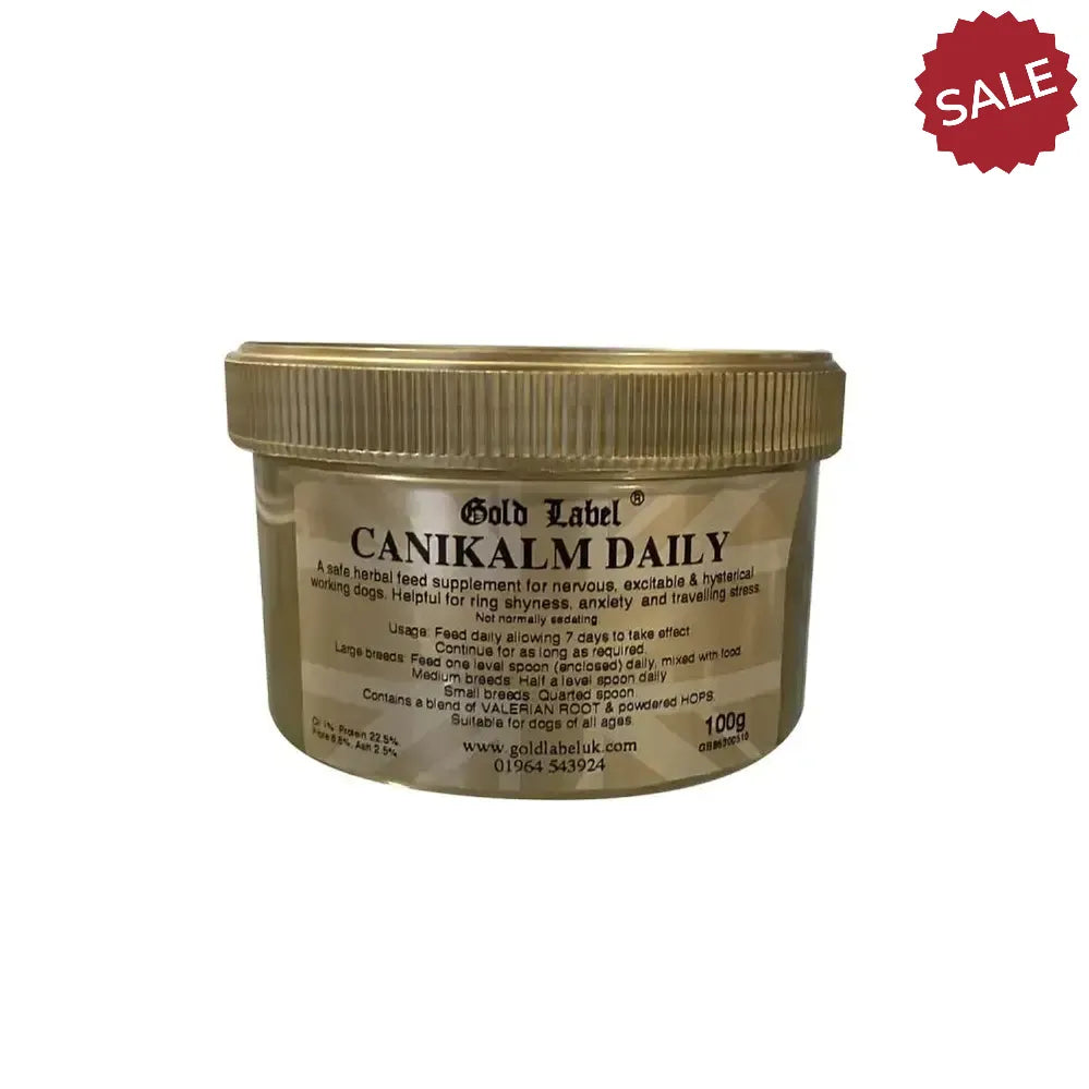 Gold Label Canikalm Daily Horse Supplements