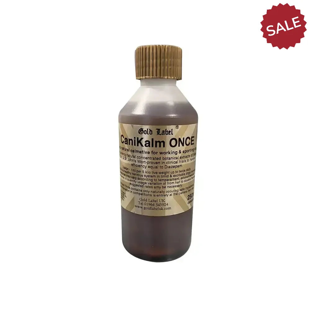 Gold Label Canikalm Once Dog Supplements