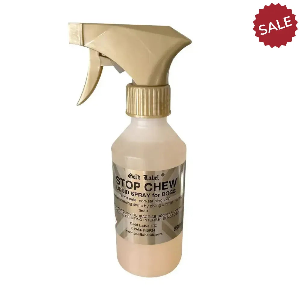 Gold Label Canine Stop Chew Spray Dogs
