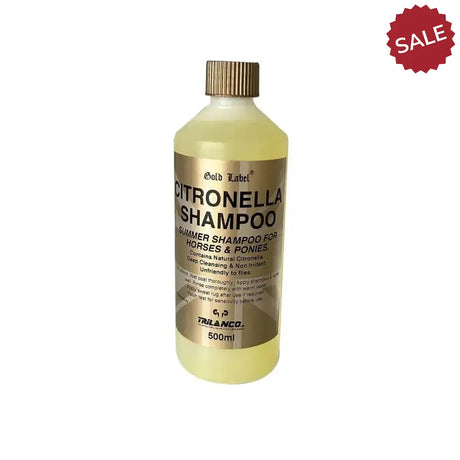 Gold Label Citronella Shampoo Horse Shampoos