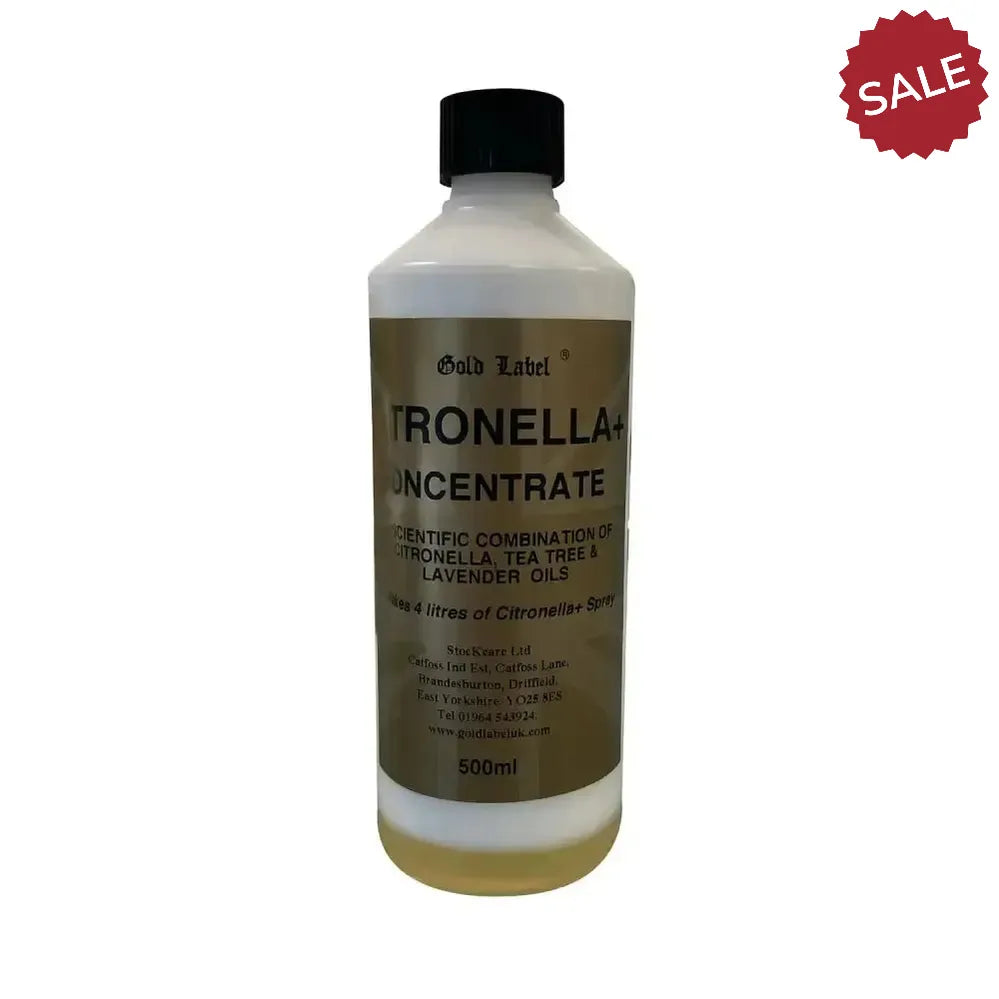 Gold Label Citronella + Spray Concentrate Coat Shines