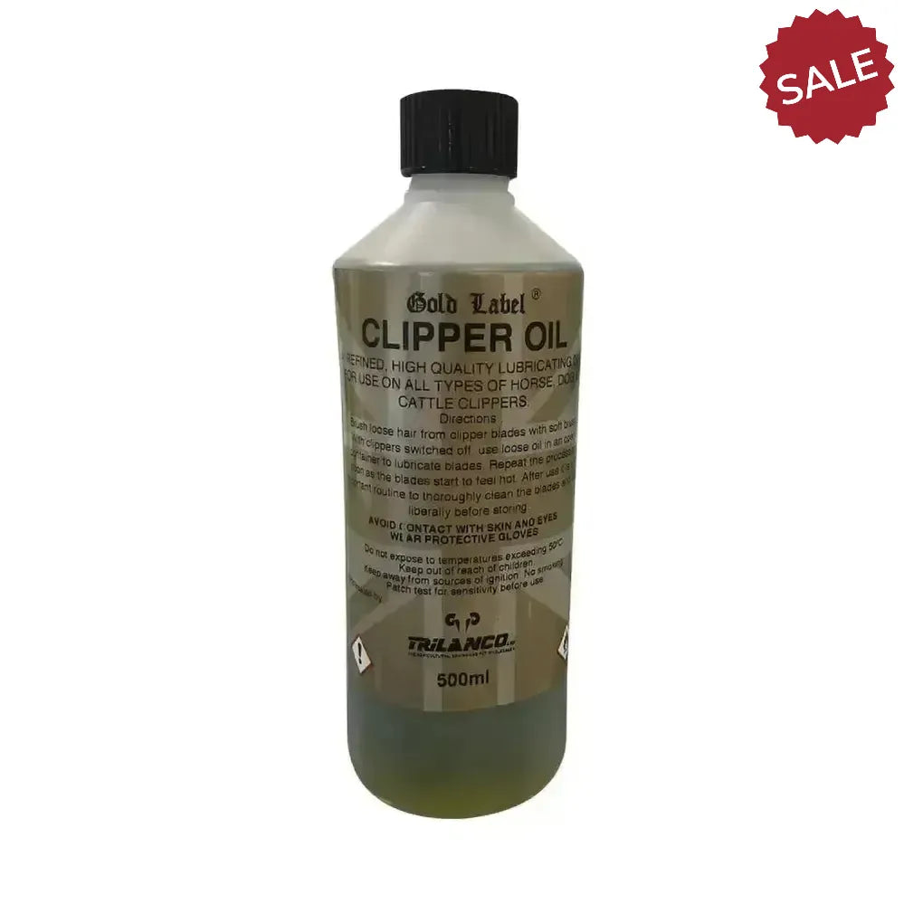Gold Label Clipper Oil 250 ml Clipper Oil