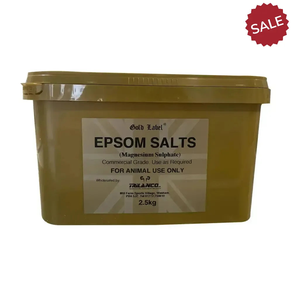 Gold Label Epsom Salts Horse Supplements