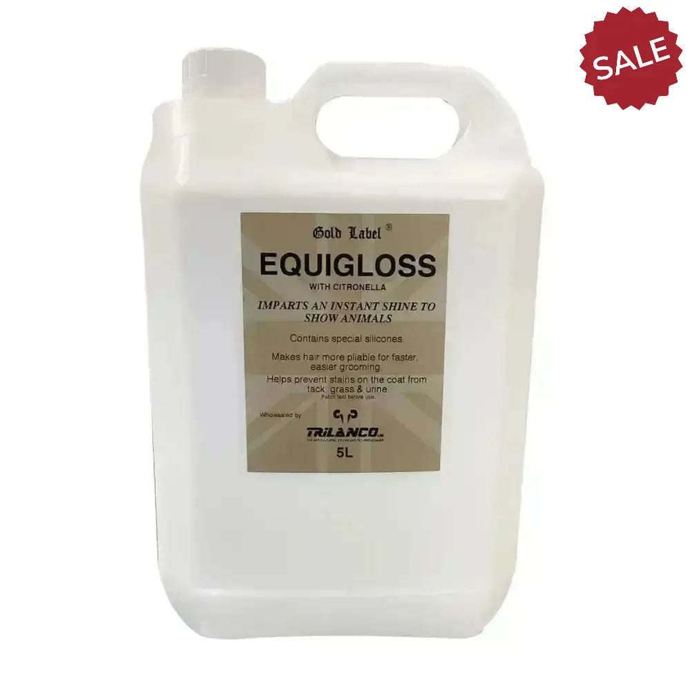 Gold Label Equigloss 500 ml spray Coat Shines