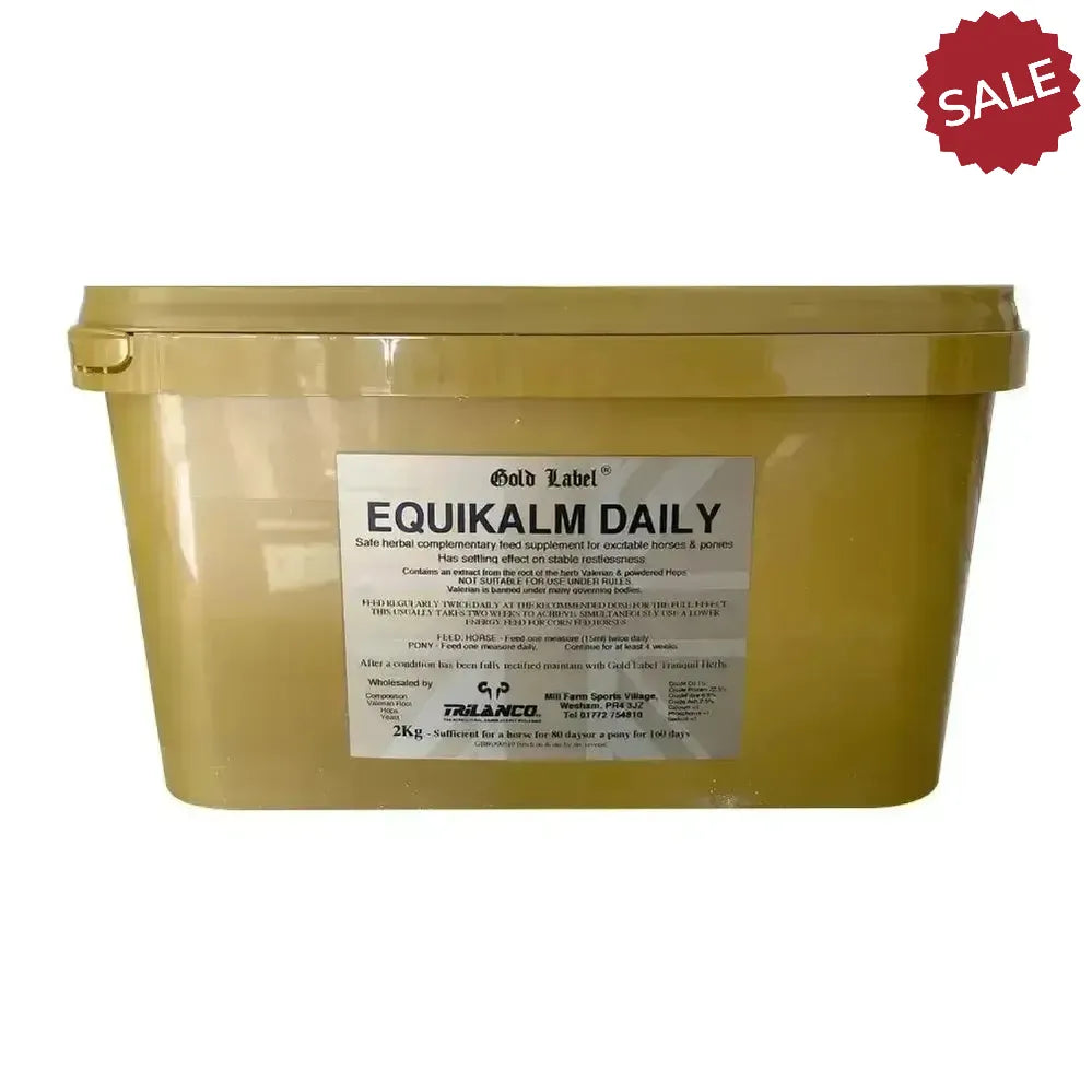 Gold Label Equikalm Daily 750g Horse Supplements