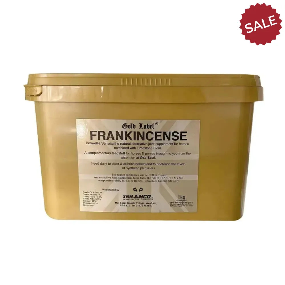 Gold Label Frankincense 500g Horse Supplements