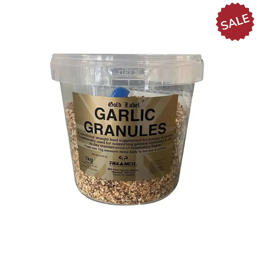 Gold Label Garlic Granules Horse Supplements