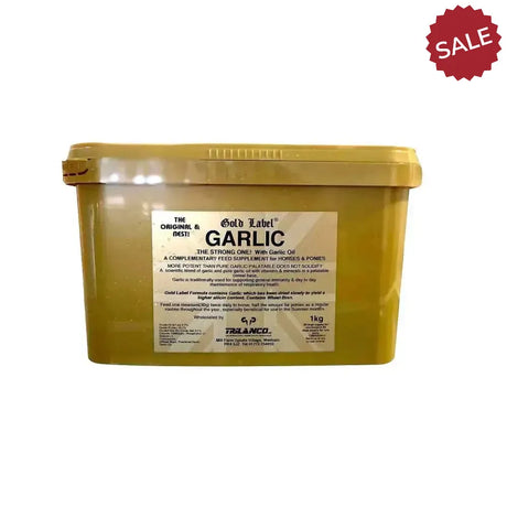 Gold Label Garlic Powder 500g Horse Supplements